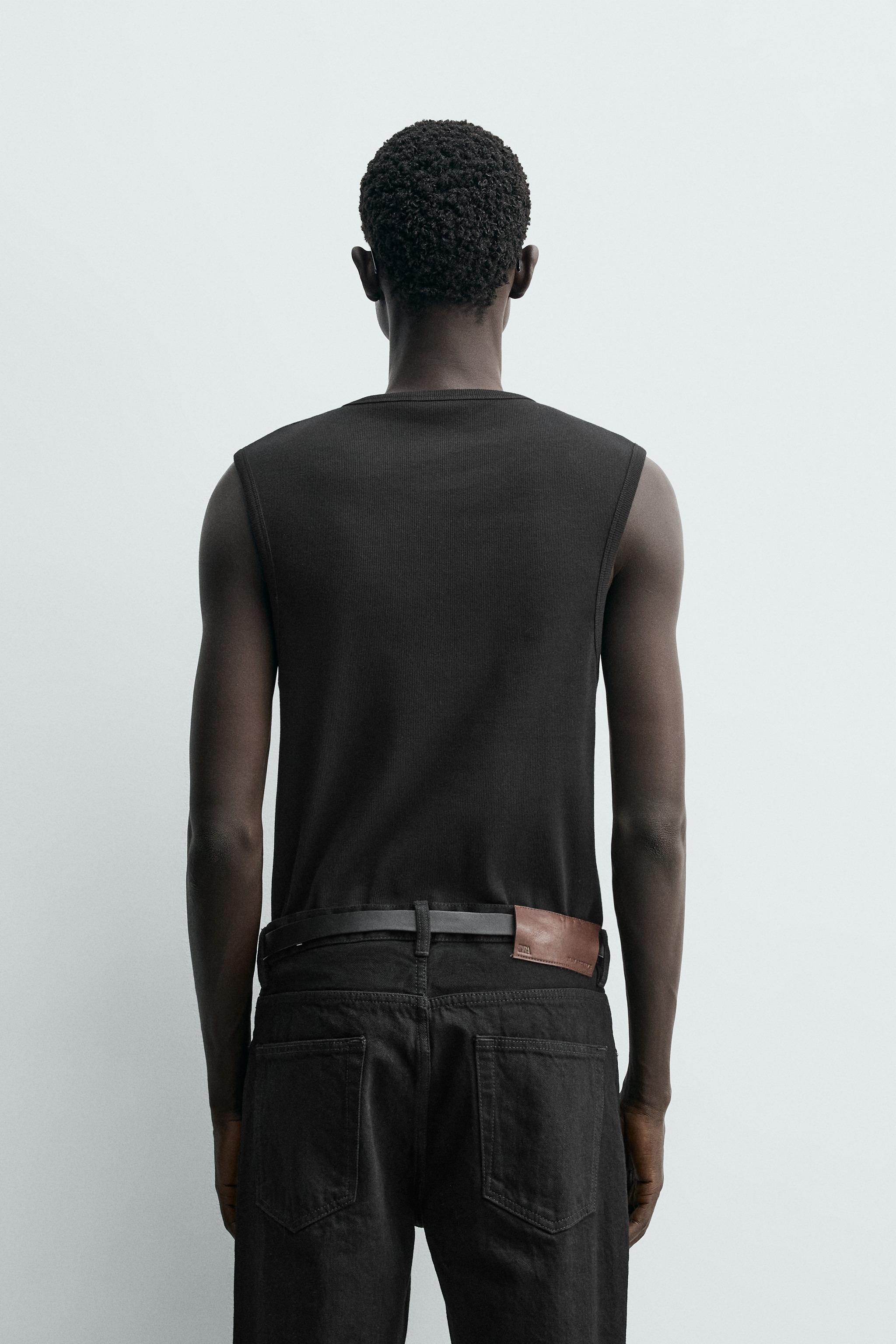 RIBBED TANK TOP